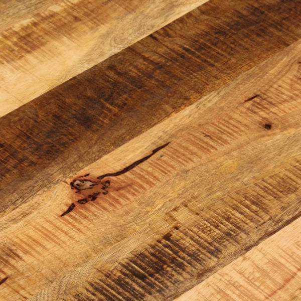 Runde Tischplatte aus Mangoholz, Ø 80cm