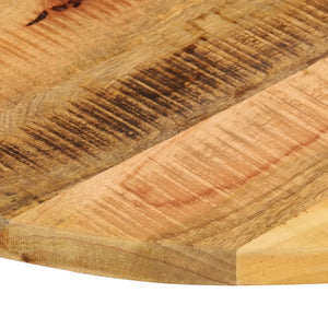 Runde Tischplatte aus Mangoholz, 90 cm