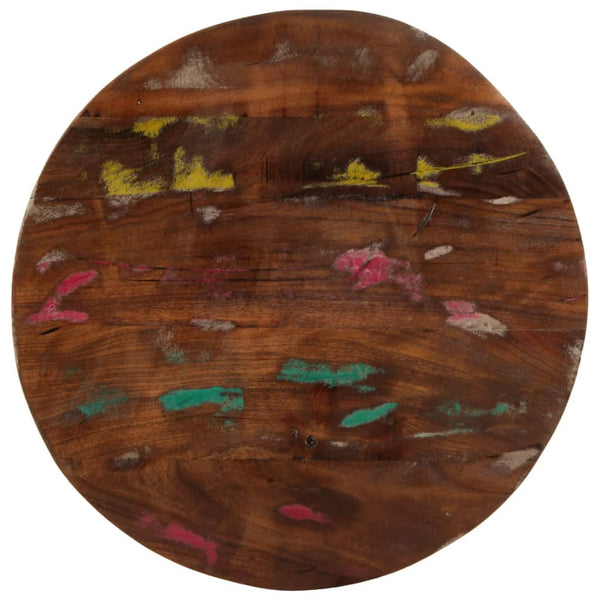 Runde Tischplatte Altholz Massiv Ø 50cm