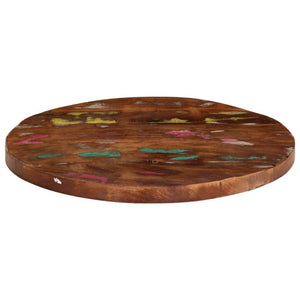 Runde Tischplatte Altholz 60cm