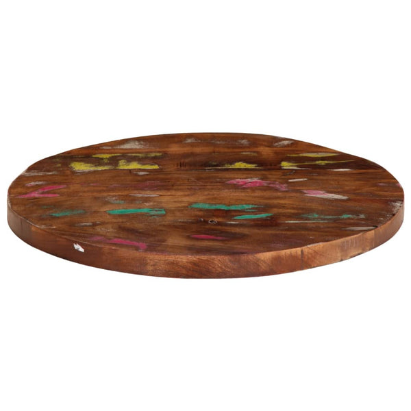 Runde Tischplatte Altholz 60cm