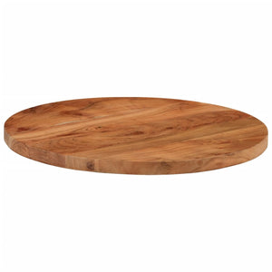 Tischplatte Ø60cm Akazie Massivholz Rund