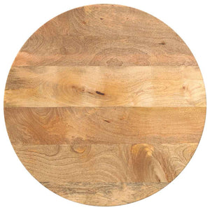 Tischplatte Mango Massivholz Ø 40cm