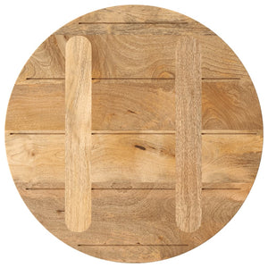 Runde Tischplatte Mango Massivholz Ø 40cm