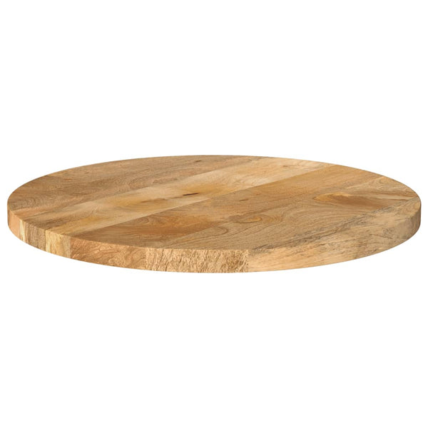 Tischplatte Mango Massivholz Ø 50cm