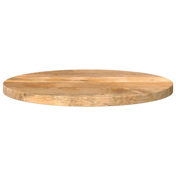 Tischplatte Mango Massivholz Ø 50cm