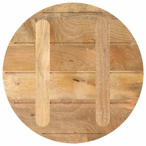 Tischplatte Mango Massivholz Ø 50cm