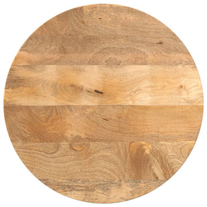 Tischplatte Mango Massivholz Ø 60cm