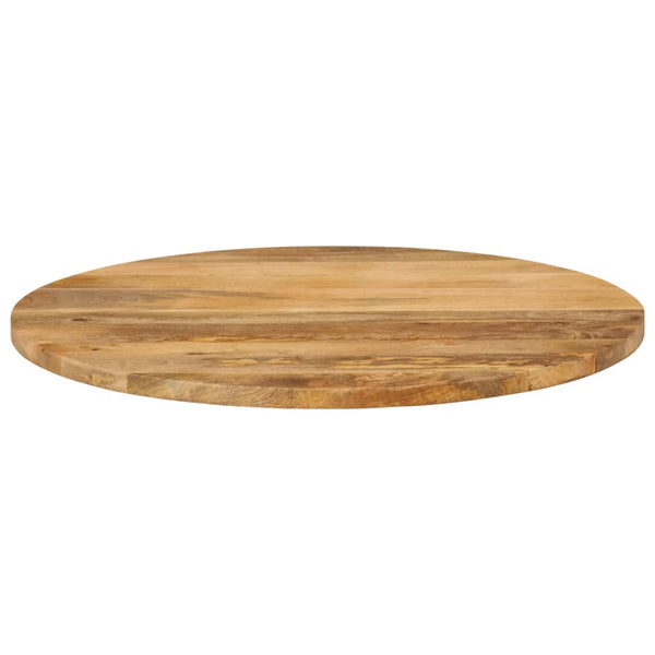 Tischplatte Mango Massivholz Ø 80cm