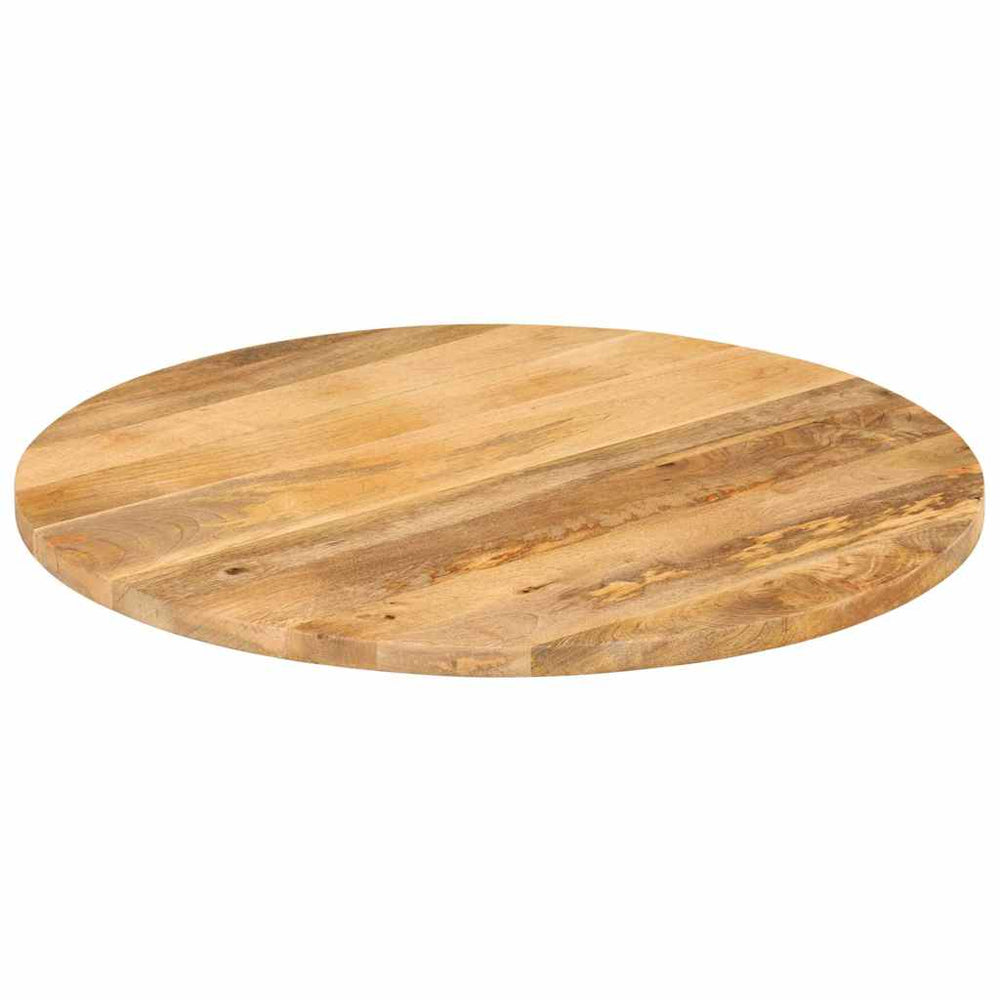 vidaXL Tabletop Ø 90x2.5 cm Round Solid Mango Wood