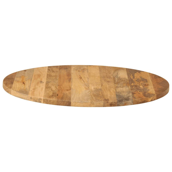 Massivholz Tischplatte Mango Ø 90cm