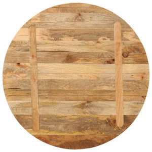 Massivholz Tischplatte Mango Ø 90cm