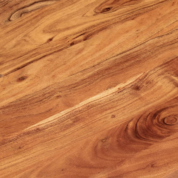 Akazie Tischplatte Oval 100x40 cm