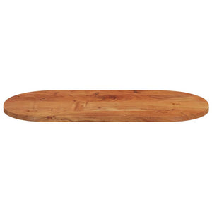 Tischplatte Oval 120x60cm Akazie Massivholz