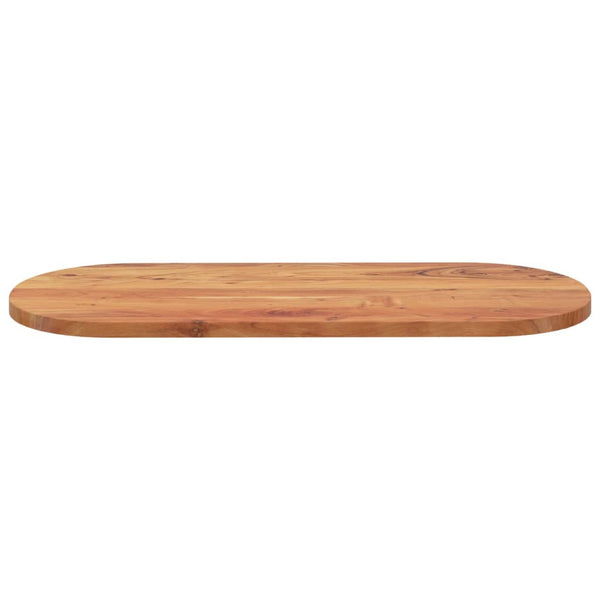 Akazie Tischplatte Oval 140x60 cm