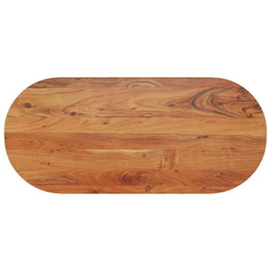 Akazie Tischplatte Oval 90x40 cm
