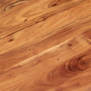 Akazie Tischplatte Oval 90x40 cm