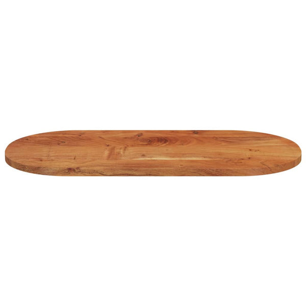 Tischplatte Oval 100x50 Akazie Massivholz