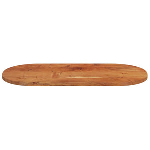Akazie Tischplatte Oval 120x60 cm