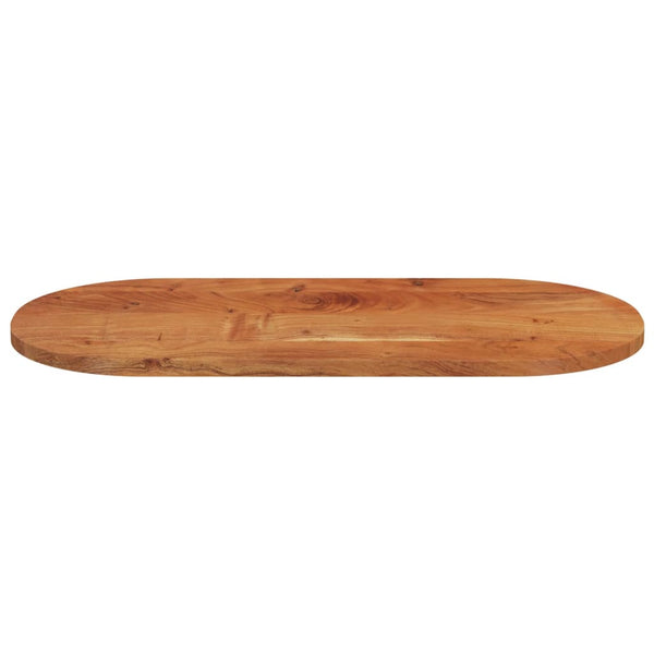 Akazie Tischplatte Oval 120x60 cm