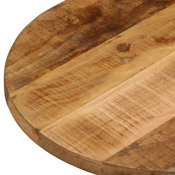 Tischplatte Oval 120x50 cm Mango Massivholz