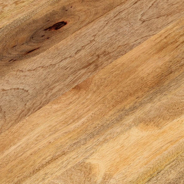Massivholz Tischplatte Mango Oval 120x50 cm