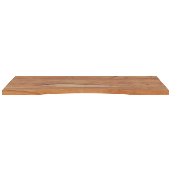 Akazie Schreibtischplatte 90x50 cm Massivholz