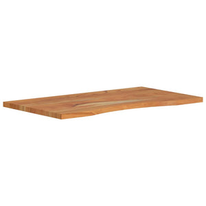 Massivholz Akazie Schreibtischplatte 100x50 cm