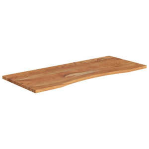 Akazie Schreibtischplatte Massivholz 120x50 cm