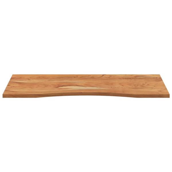 Akazie Schreibtischplatte Massivholz 120x50 cm