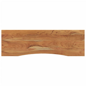 Akazie Schreibtischplatte Massivholz 140x50 cm