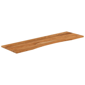 Akazie Schreibtischplatte Massivholz 160x50 cm