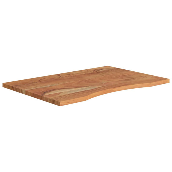 Akazie Schreibtischplatte Massivholz 100x60 cm