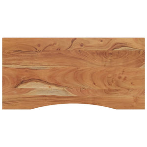 Akazie Schreibtischplatte Massivholz 120x60 cm