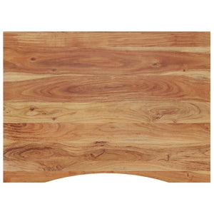 Akazie Schreibtischplatte Massivholz 100x80 cm