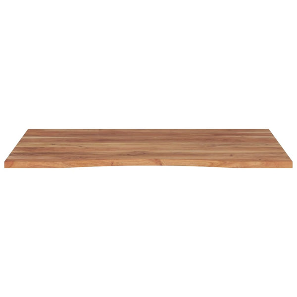 Akazie Schreibtischplatte Massivholz 100x80 cm