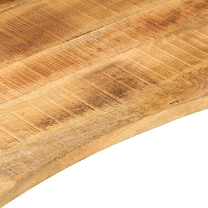 Massivholz Mango Schreibtischplatte 90x50 cm