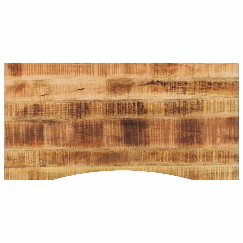 vidaXL Desk Top with Cut-Out 110x50x2.5 cm Solid Mango Wood