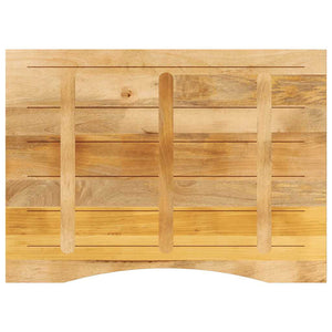 Massivholz Mango Schreibtischplatte 100x80 cm