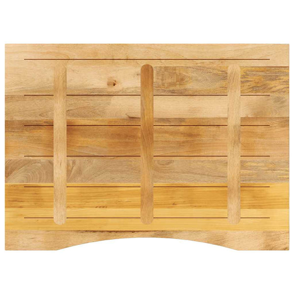 Massivholz Mango Schreibtischplatte 100x80 cm