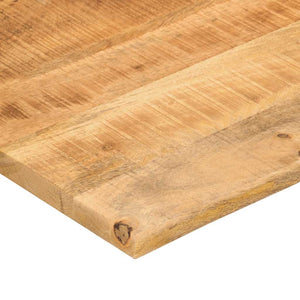 Massivholz Mango Schreibtischplatte 100x80 cm