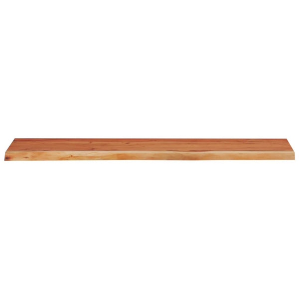 Akazie Wandregal 40x20 cm Massivholz Baumkante