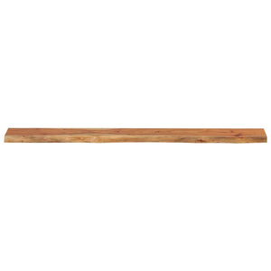 Massivholz Wandregal Akazie 180 cm Baumkante
