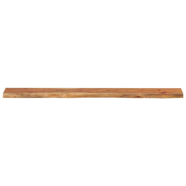 Massivholz Wandregal Akazie 180 cm Baumkante