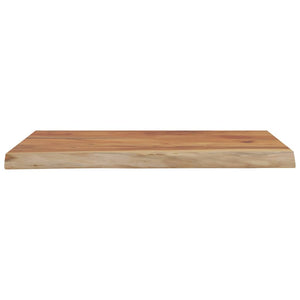 Akazie Wandregal 40x30 cm Massivholz Baumkante