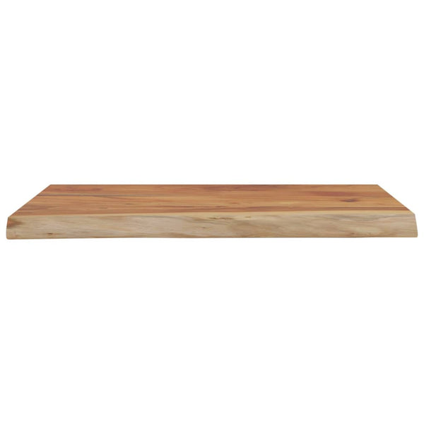 Akazie Wandregal 40x30 cm Massivholz Baumkante