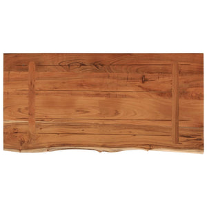 Massivholz Akazie Tischplatte 80x40 cm