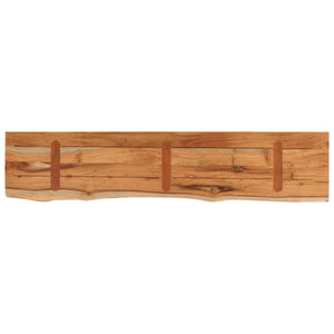 Massivholz Akazie Tischplatte 180x40 cm