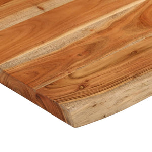 Massivholz Waschtischplatte Akazie 70x60 cm