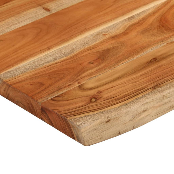 Massivholz Waschtischplatte Akazie 70x60 cm